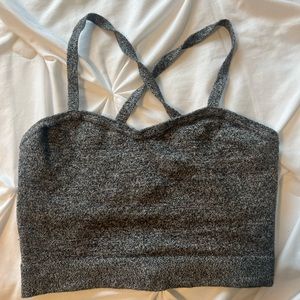 Grey crossed tank (never worn)